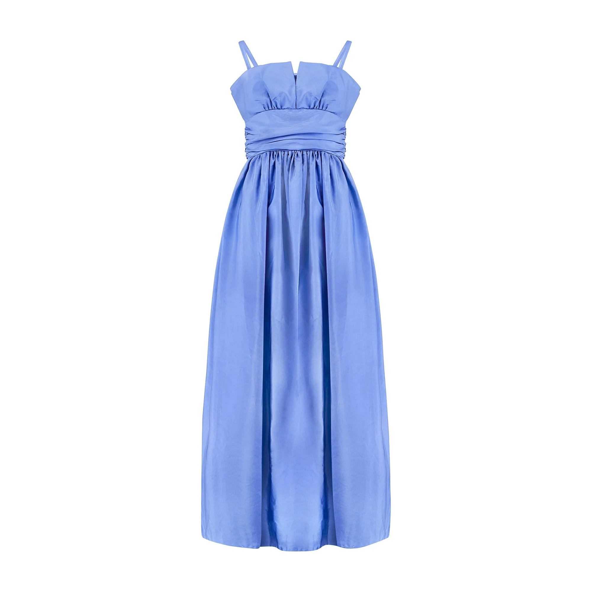 1980s Marjon Couture Lilac Evening Maxi Dress - Image 10