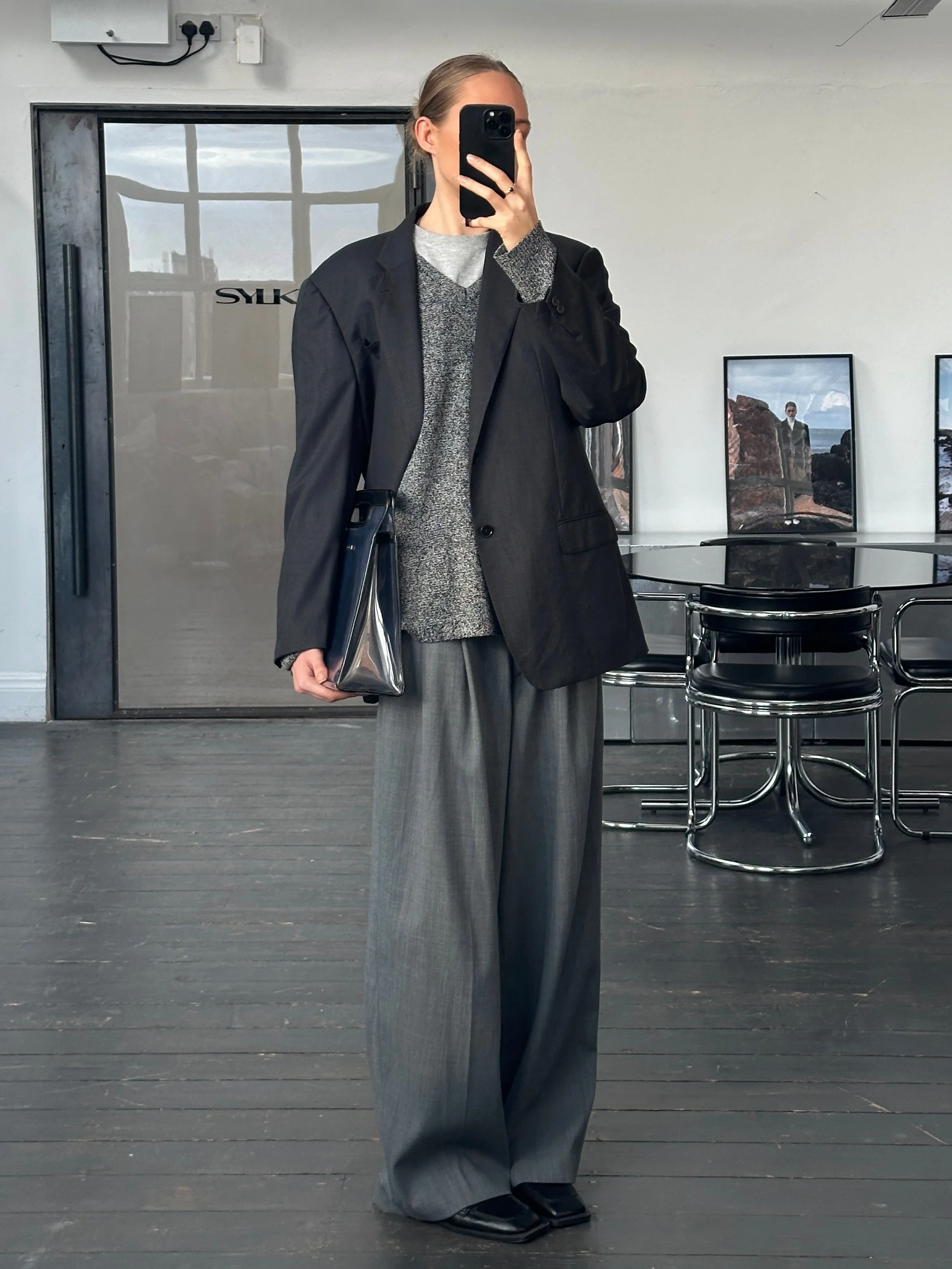 Armani Collezioni 2000s Pure Wool Super 130s Blazer - 44R/XL - Image 13