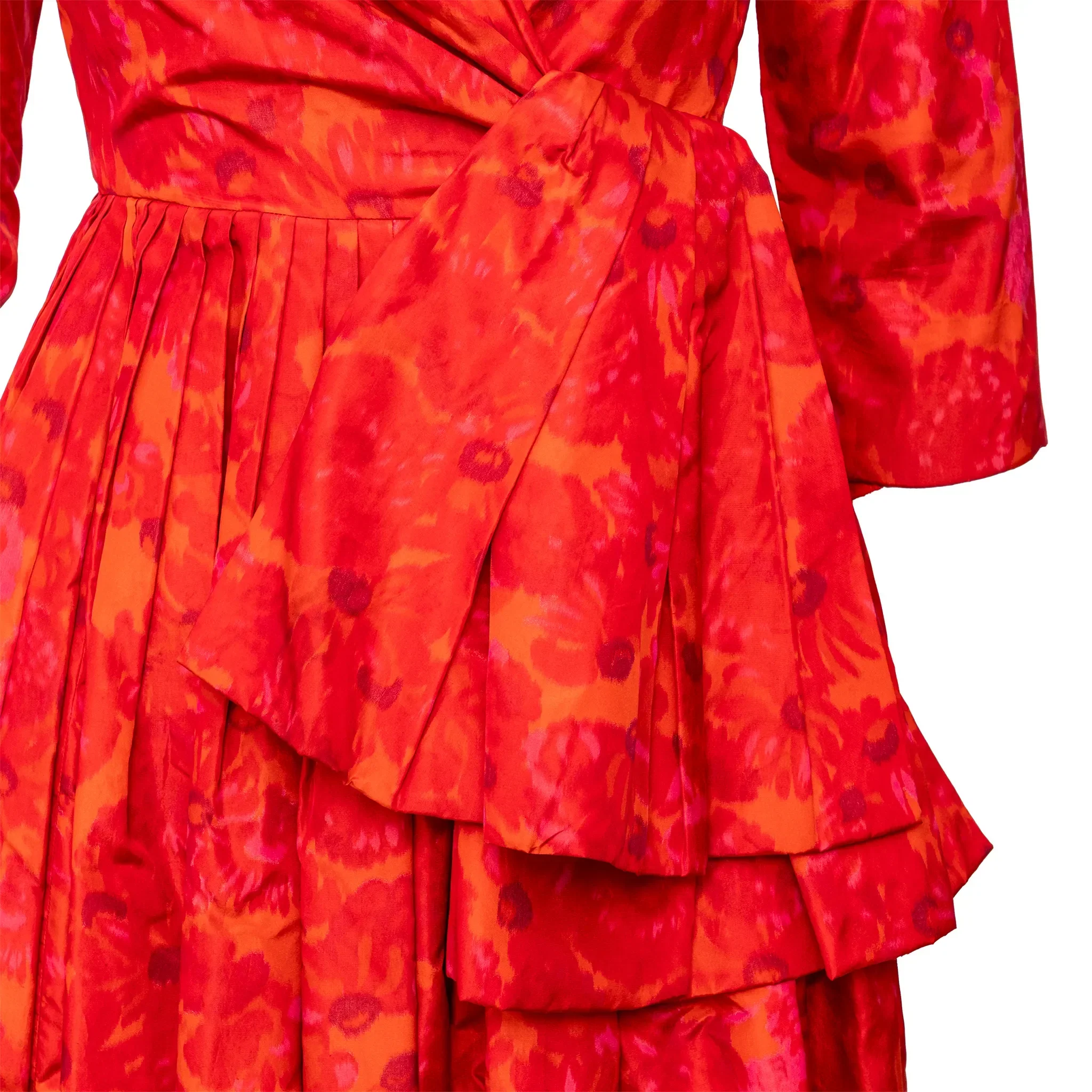 Christian Dior Boutique Silk Dress - '50s - Image 15