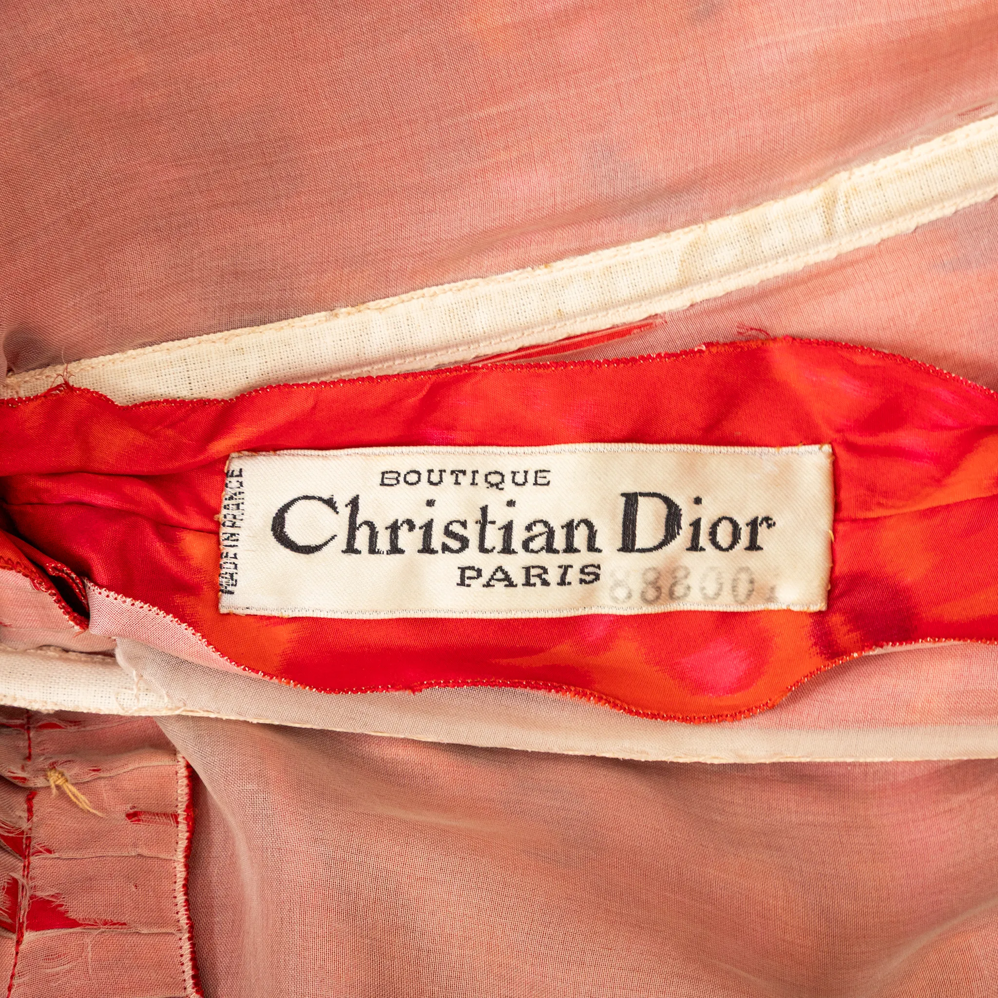 Christian Dior Boutique Silk Dress - '50s - Image 43