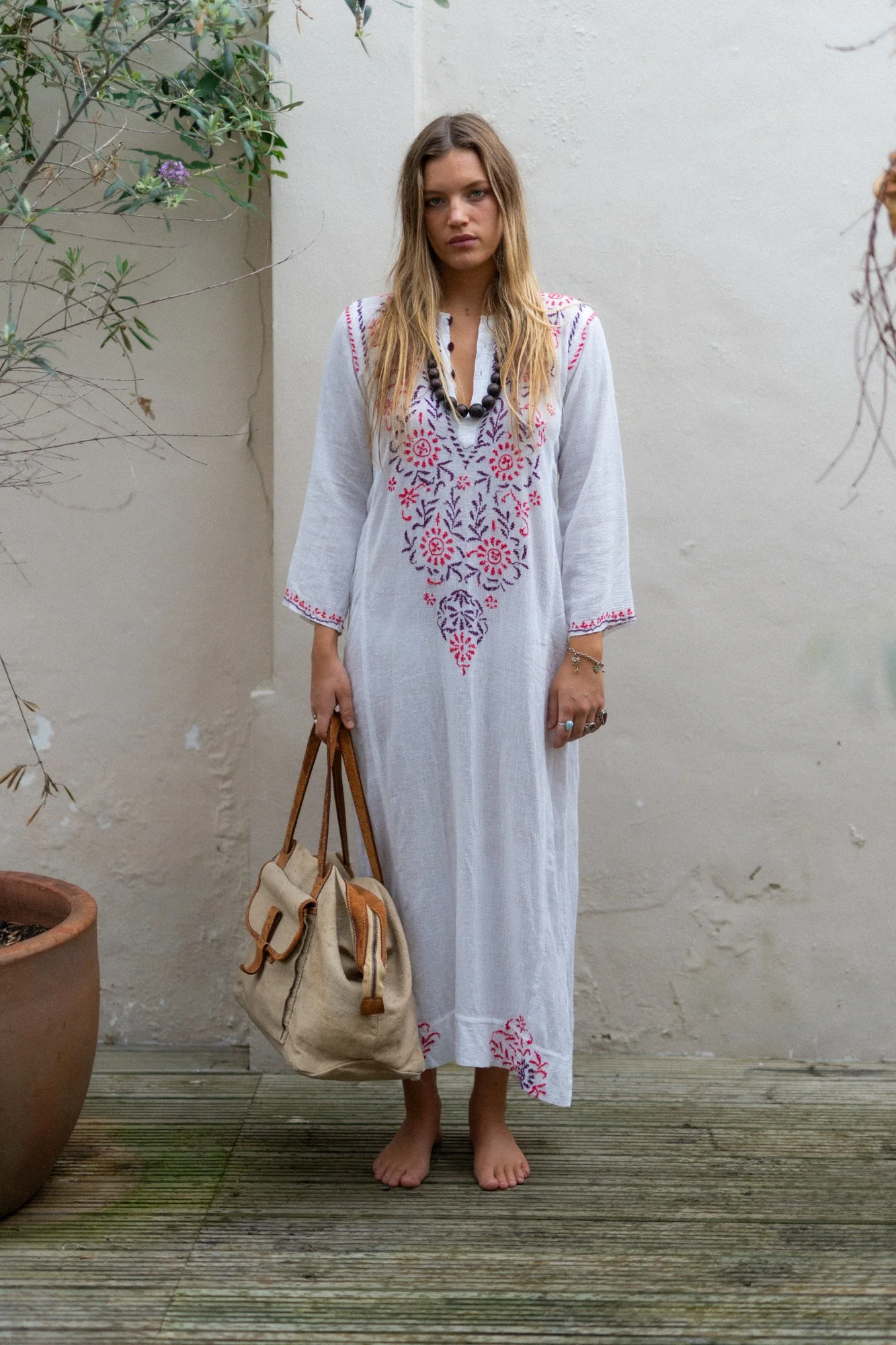 LATE 60S CHEESECLOTH DRESS - Image 15