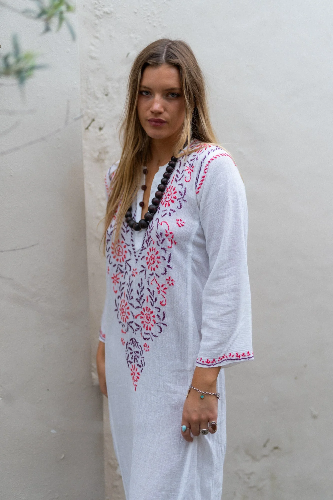 LATE 60S CHEESECLOTH DRESS - Image 4